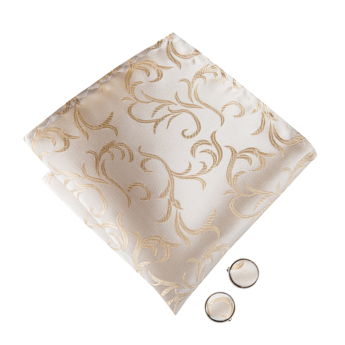GentCrest White Floral Bowtie Set - Image 4