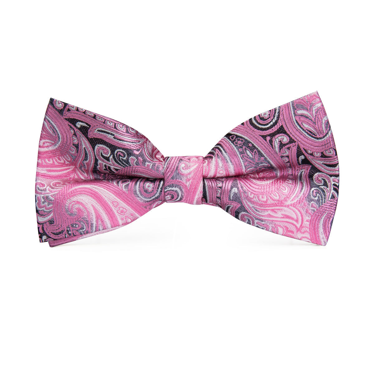 GentCrest Pink Paisley Bowtie Set - Image 3