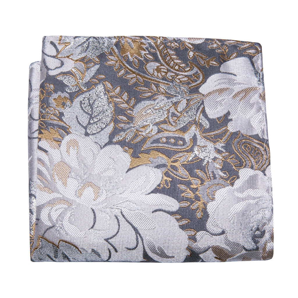 GentCrest Grey Floral Bowtie Set - Image 8