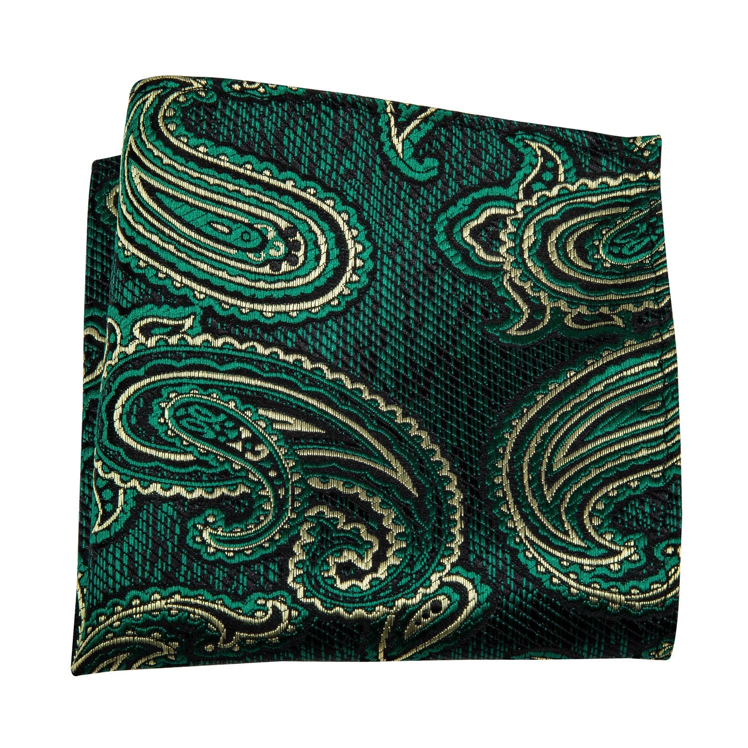 GentCrest Green Paisley Bowtie Set - Image 4