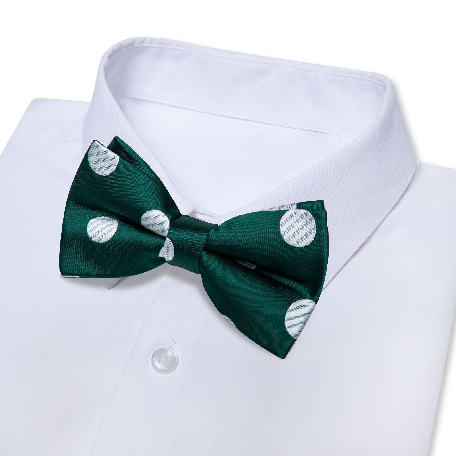GentCrest Green Polka Dot Bowtie Set - Image 7