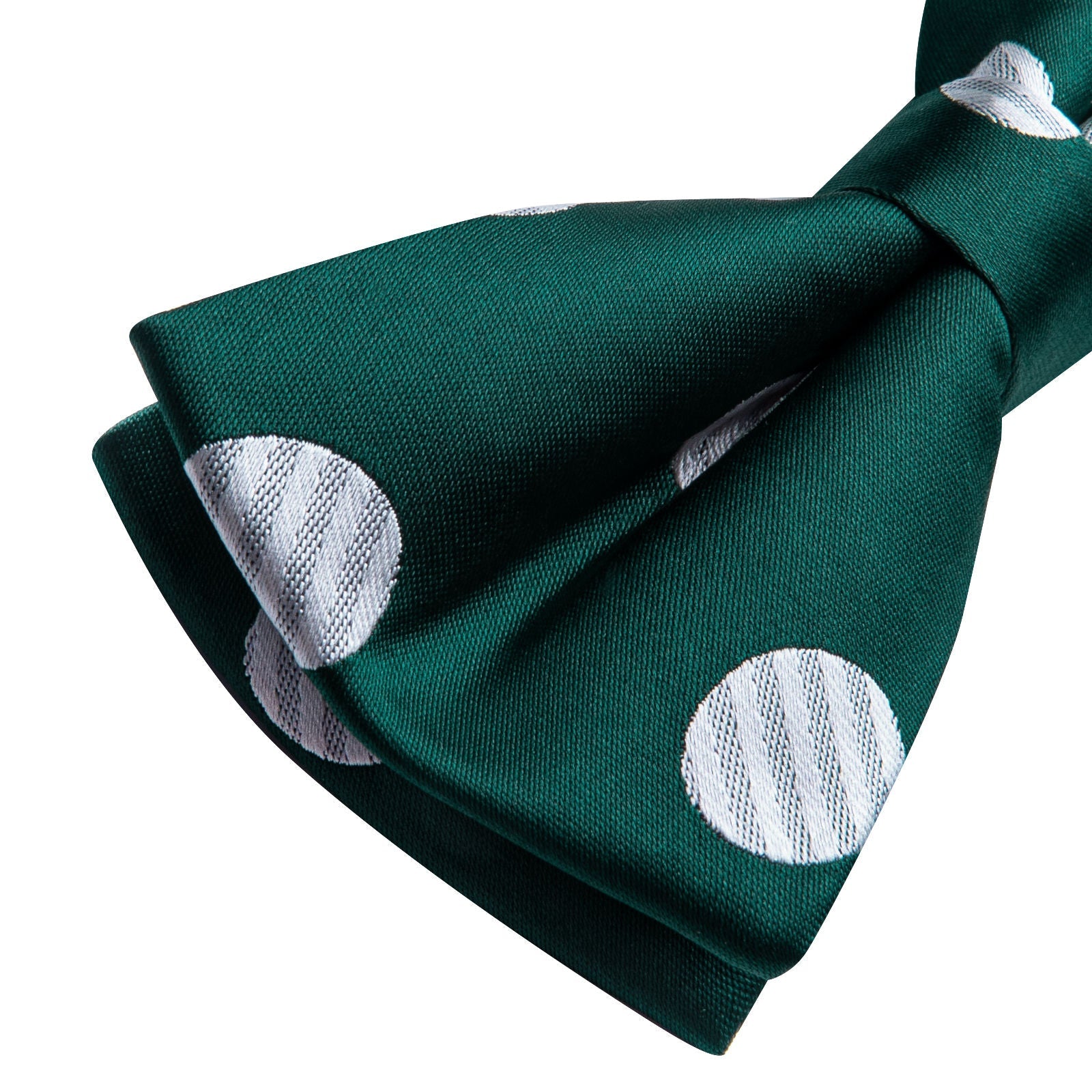GentCrest Green Polka Dot Bowtie Set - Image 2