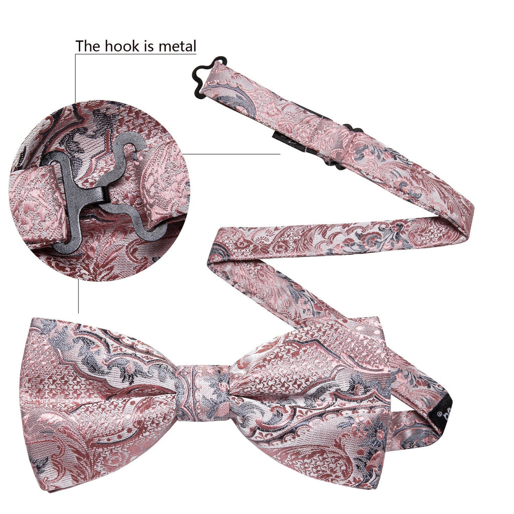 GentCrest Gold Paisley Bowtie Set - Image 4
