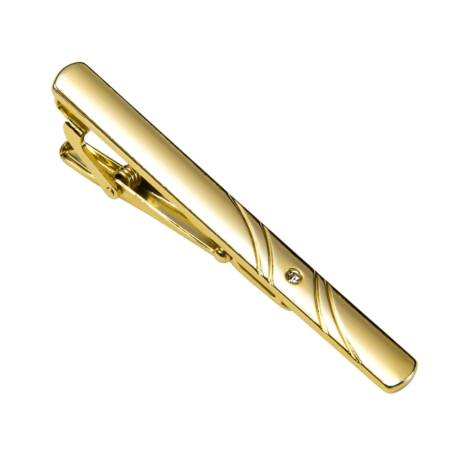 GentCrest Gold Classic Tie Clip - Image 1