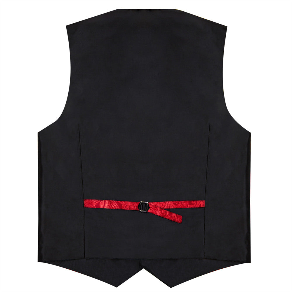 GentCrest Red Paisley Vest Set - Image 7