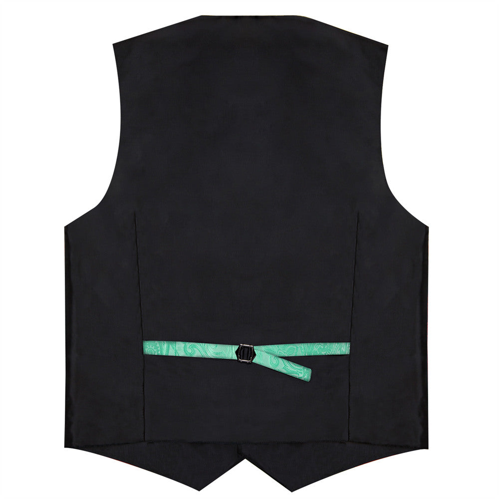 GentCrest Green Paisley Vest Set - Image 5