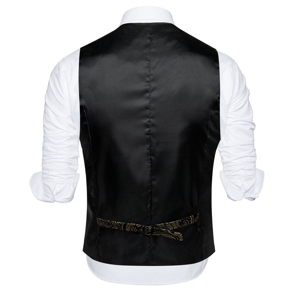 GentCrest Black Paisley Vest Set - Image 7