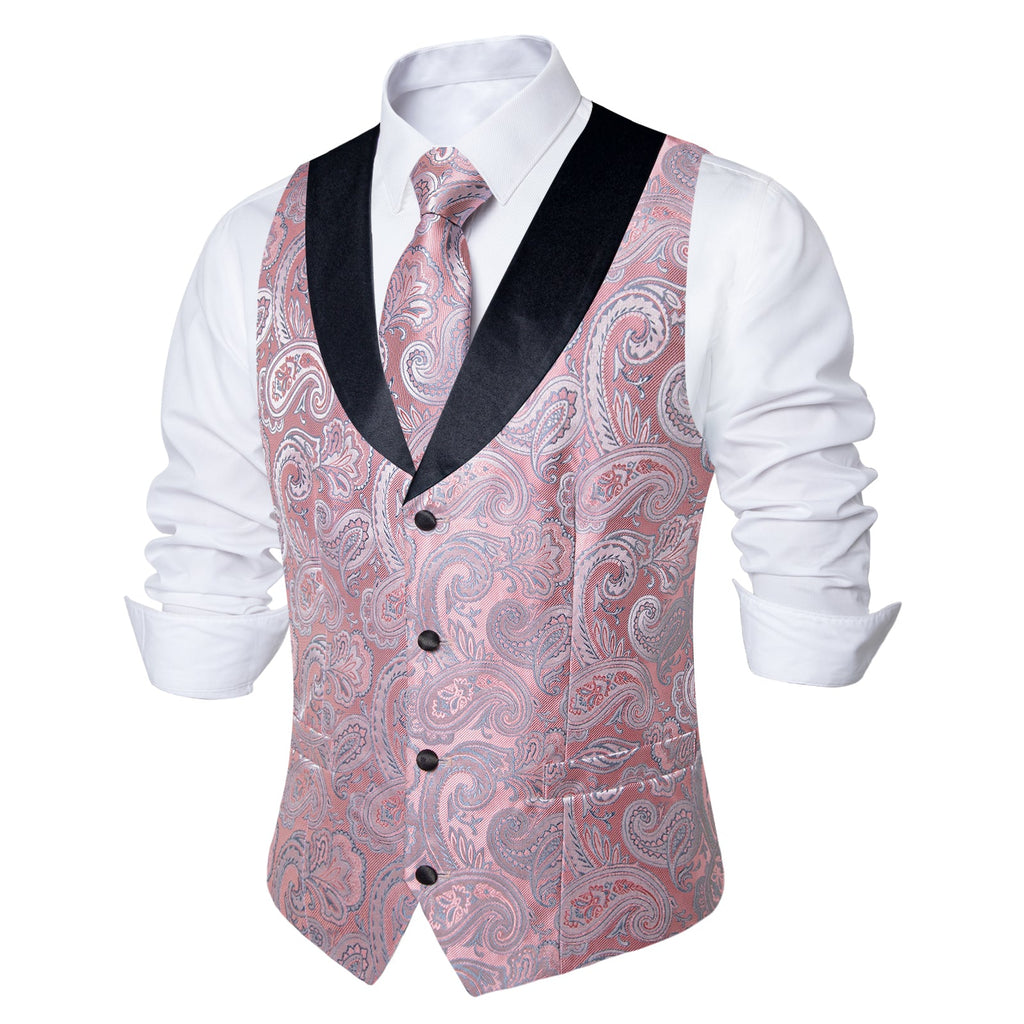 GentCrest Black Paisley Vest Set - Image 2