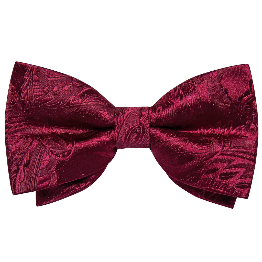GentCrest Burgundy Paisley Vest Set - Image 7