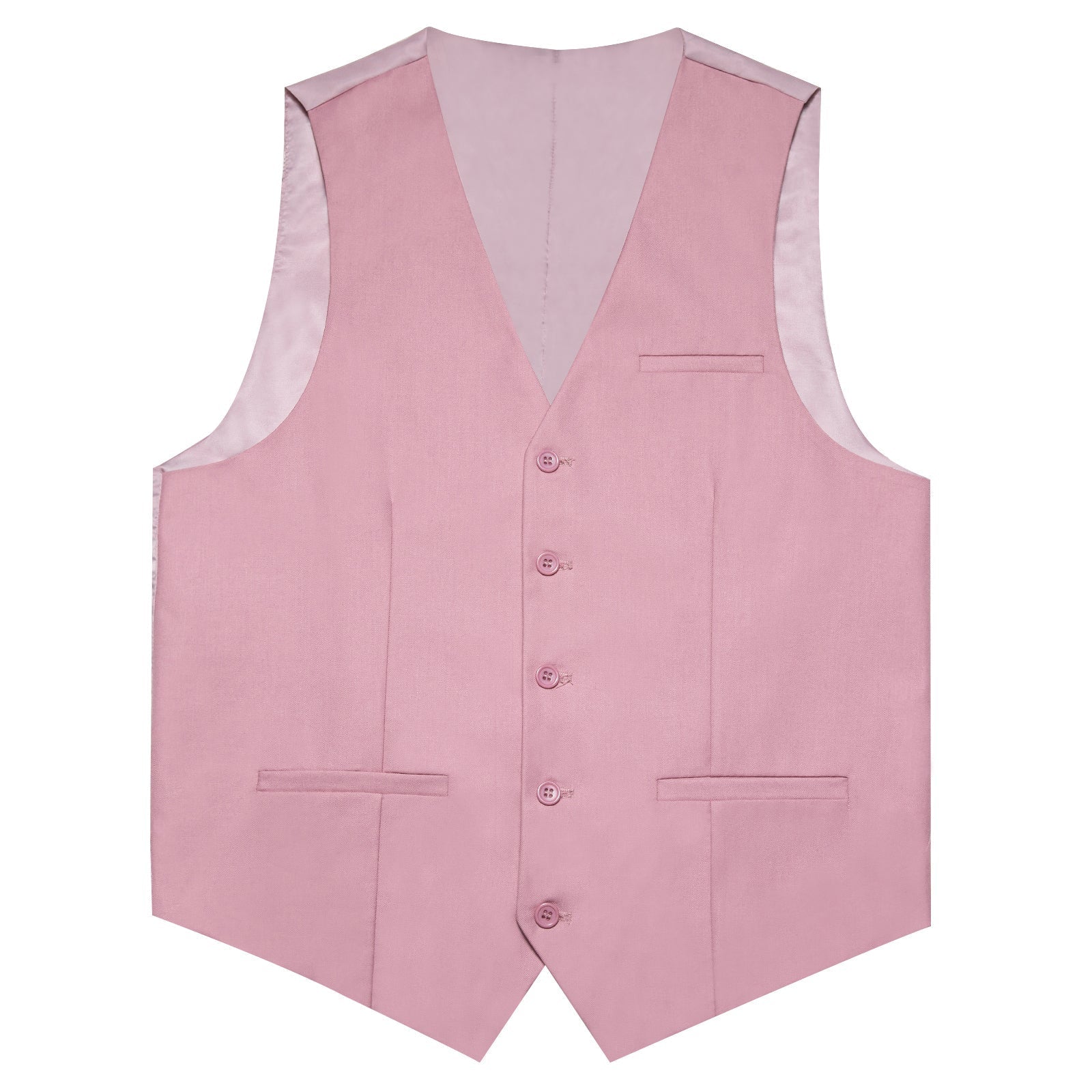 GentCrest Pink Solid Vest - Image 2