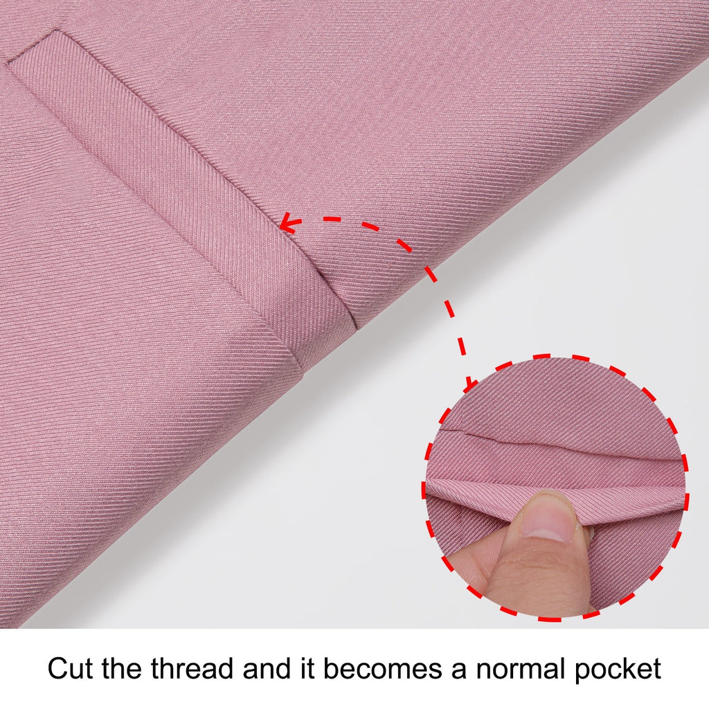 GentCrest Pink Solid Vest - Image 5