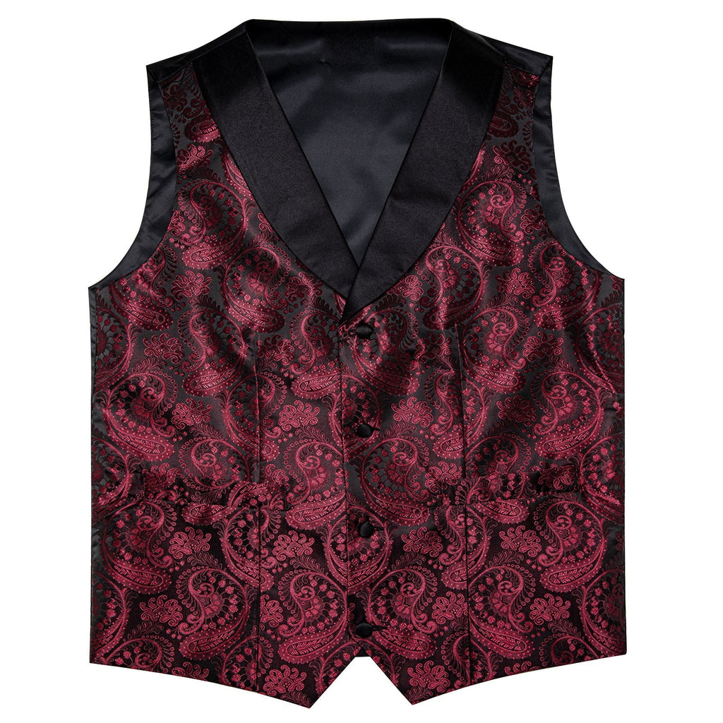 GentCrest Black Paisley Vest Set - Image 13