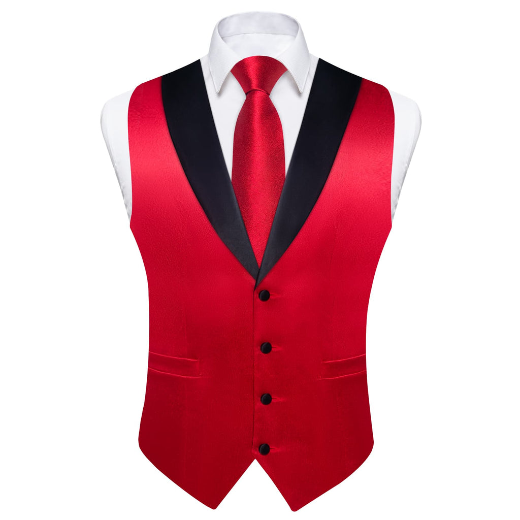 GentCrest Red Solid Vest Set - Image 4