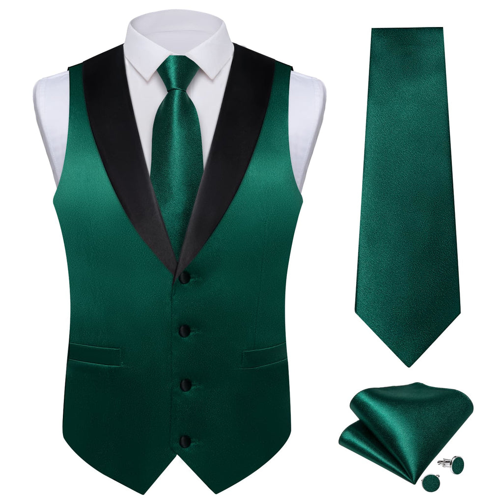GentCrest Green Solid Vest Set - Image 3