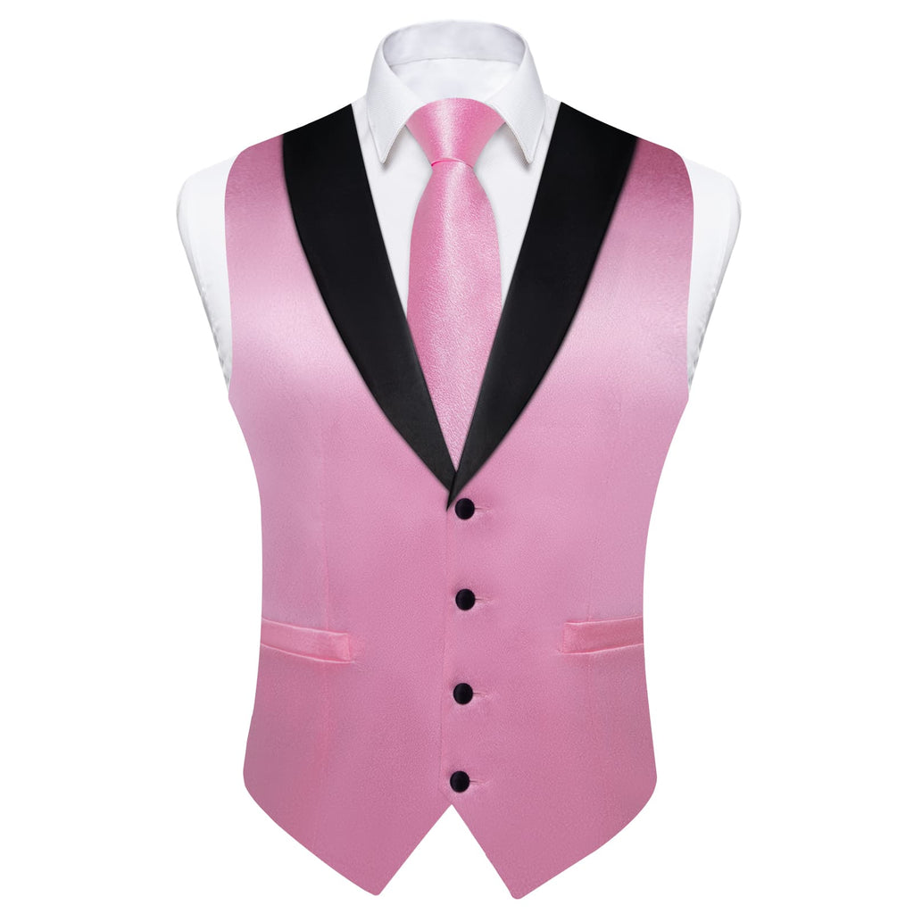 GentCrest Pink Solid Vest Set - Image 4