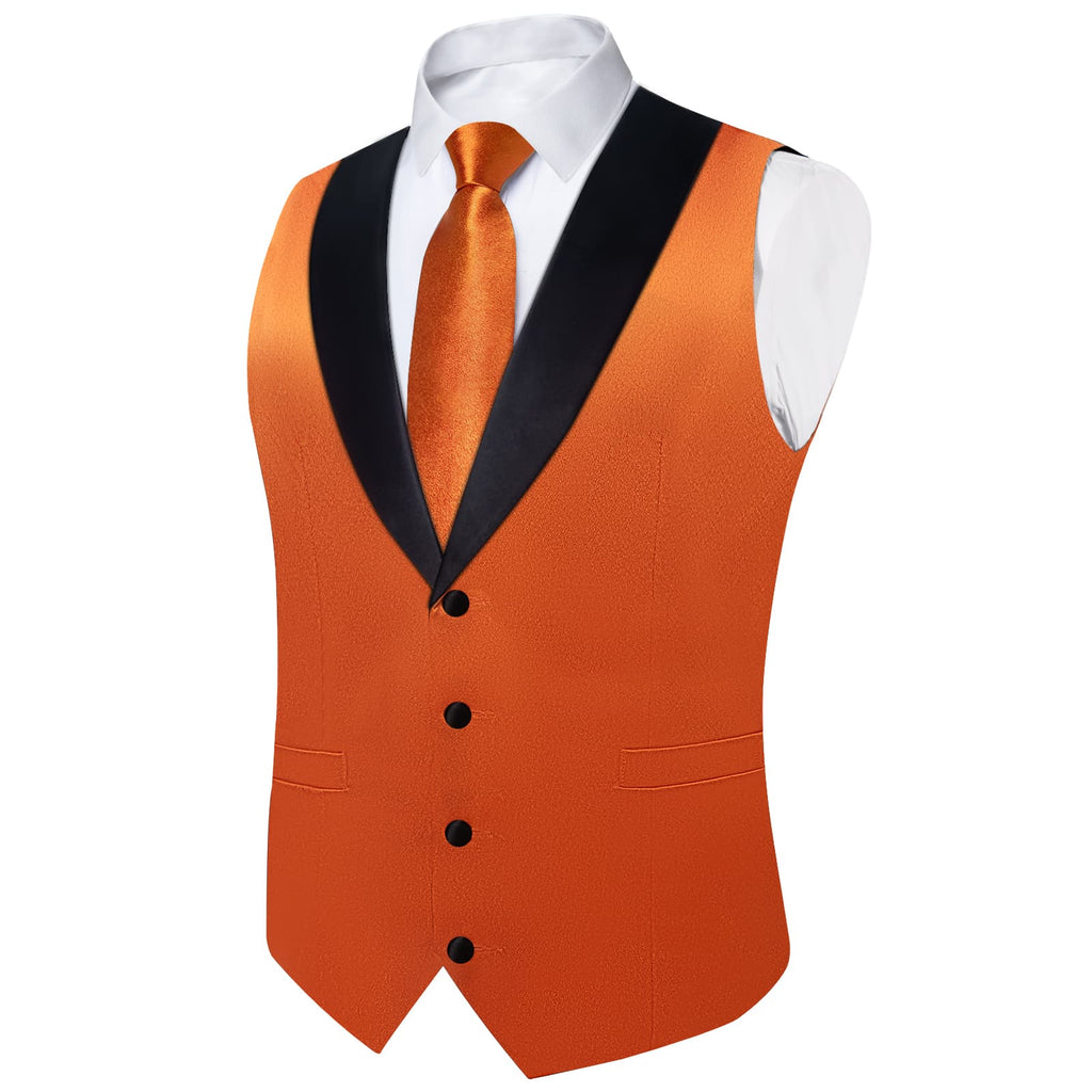 GentCrest Orange Solid Vest Set - Image 5