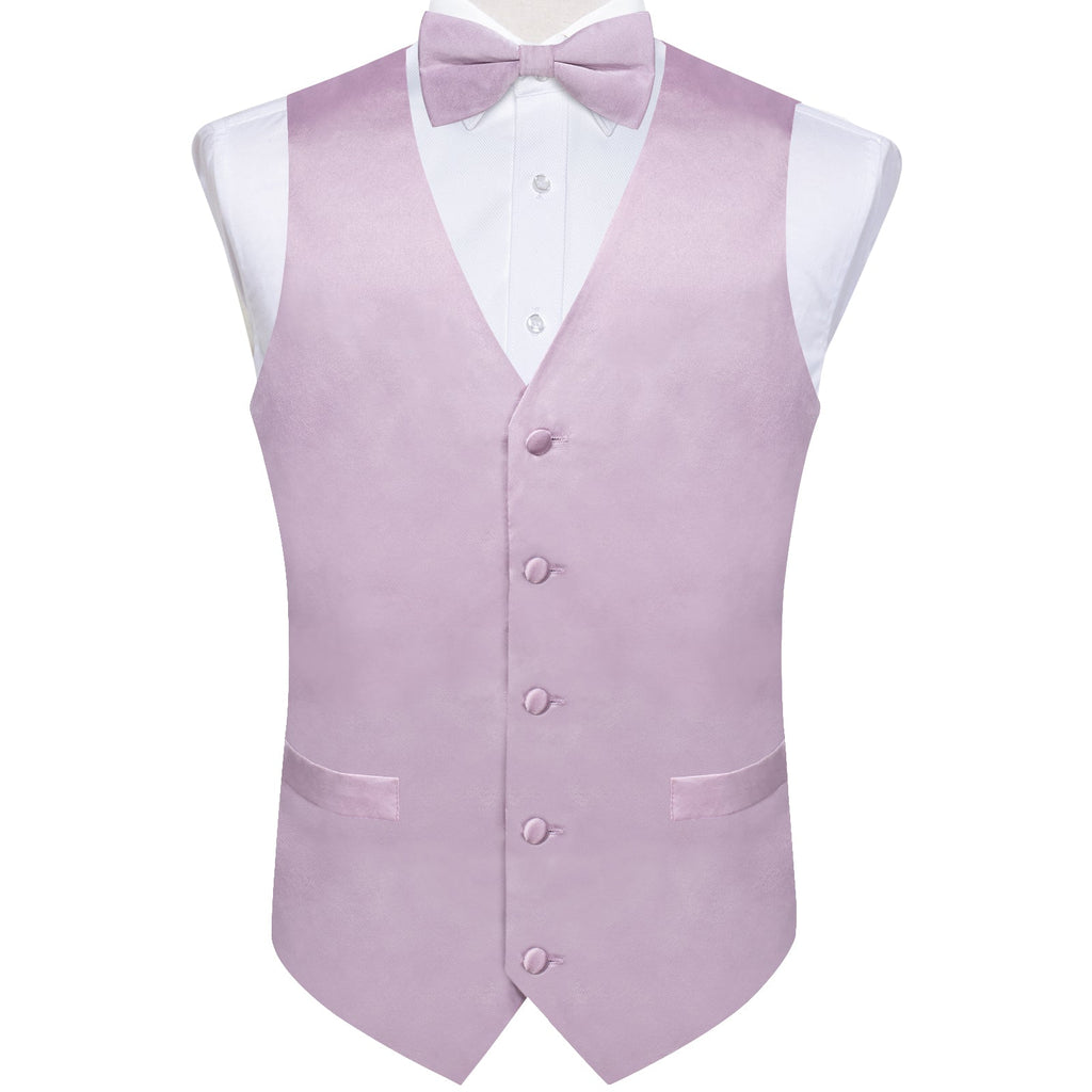 GentCrest Purple Solid Vest Set - Image 1