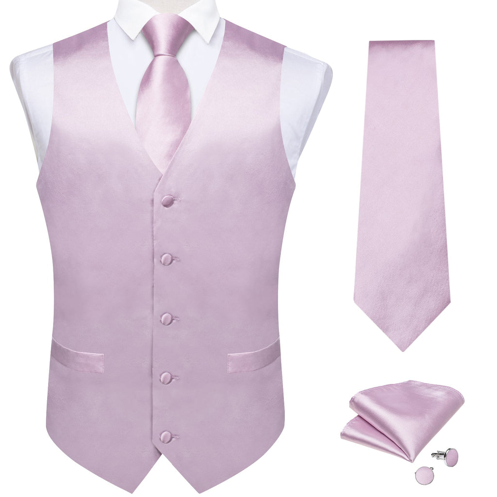 GentCrest Purple Solid Vest Set - Image 6
