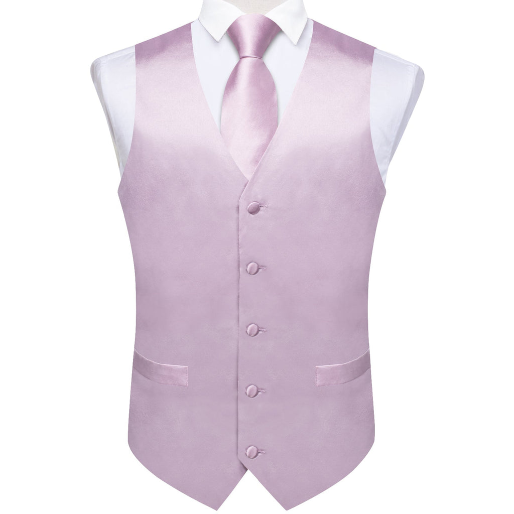 GentCrest Purple Solid Vest Set - Image 2
