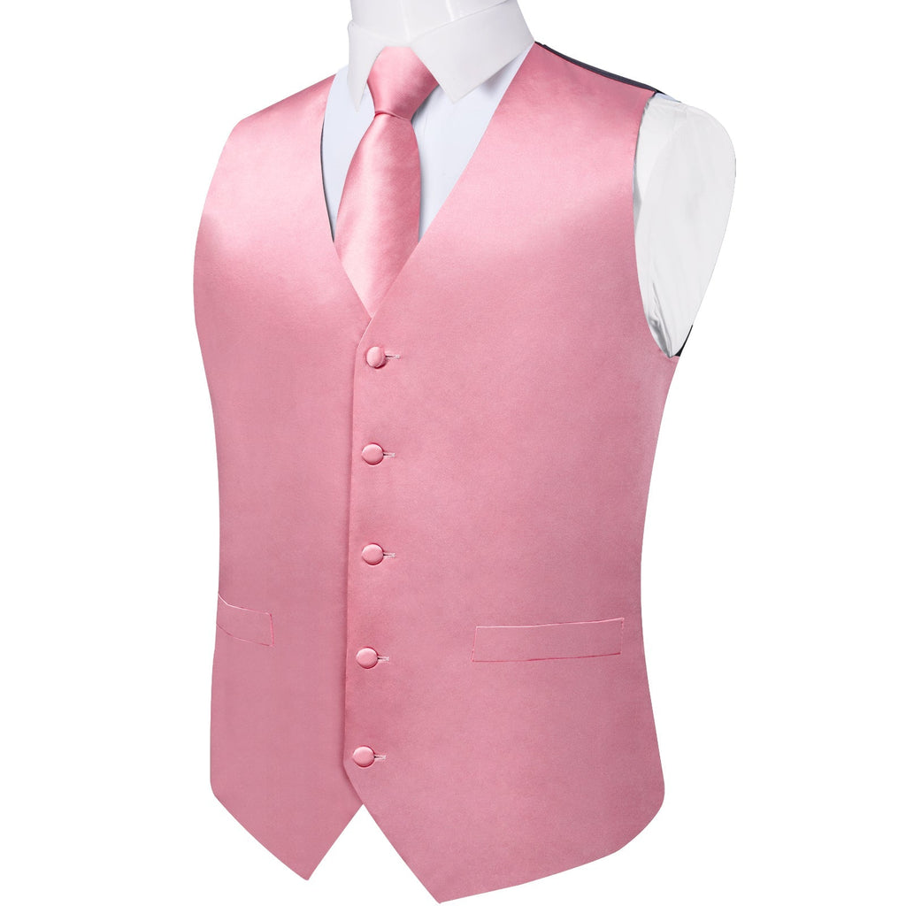 GentCrest Pink Solid Vest Set - Image 5