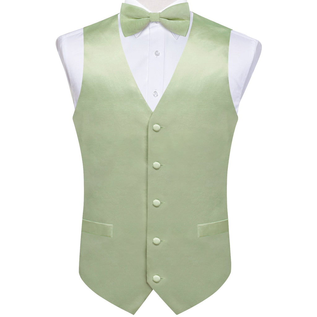 GentCrest Green Solid Vest Set - Image 1