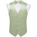 GentCrest Green Solid Vest Set - Image 1