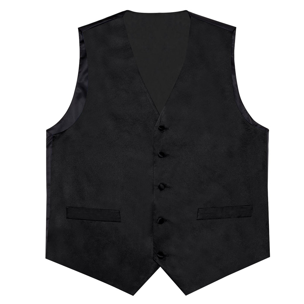 GentCrest Black Solid Vest Set - Image 4