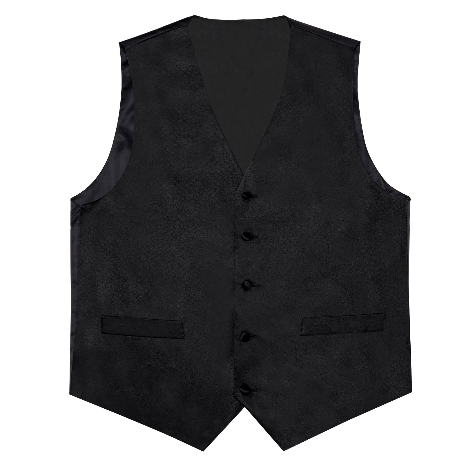 GentCrest Black Solid Vest Set - Image 4