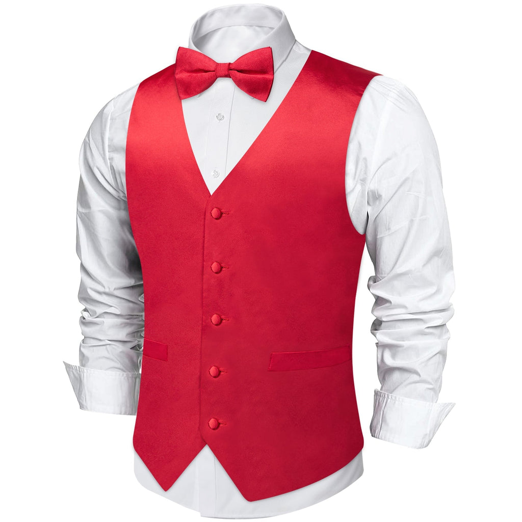 GentCrest Red Solid Vest Set - Image 2
