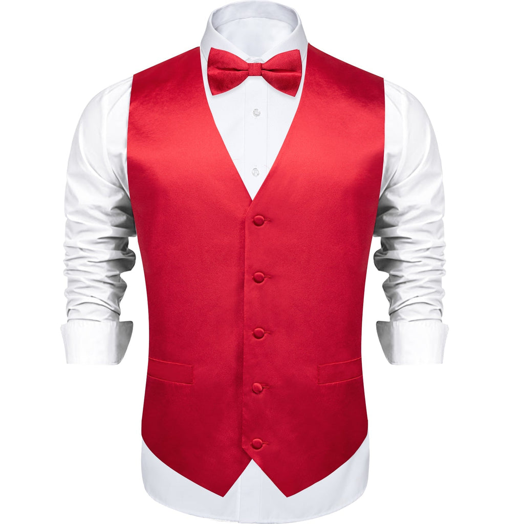 GentCrest Red Solid Vest Set - Image 3