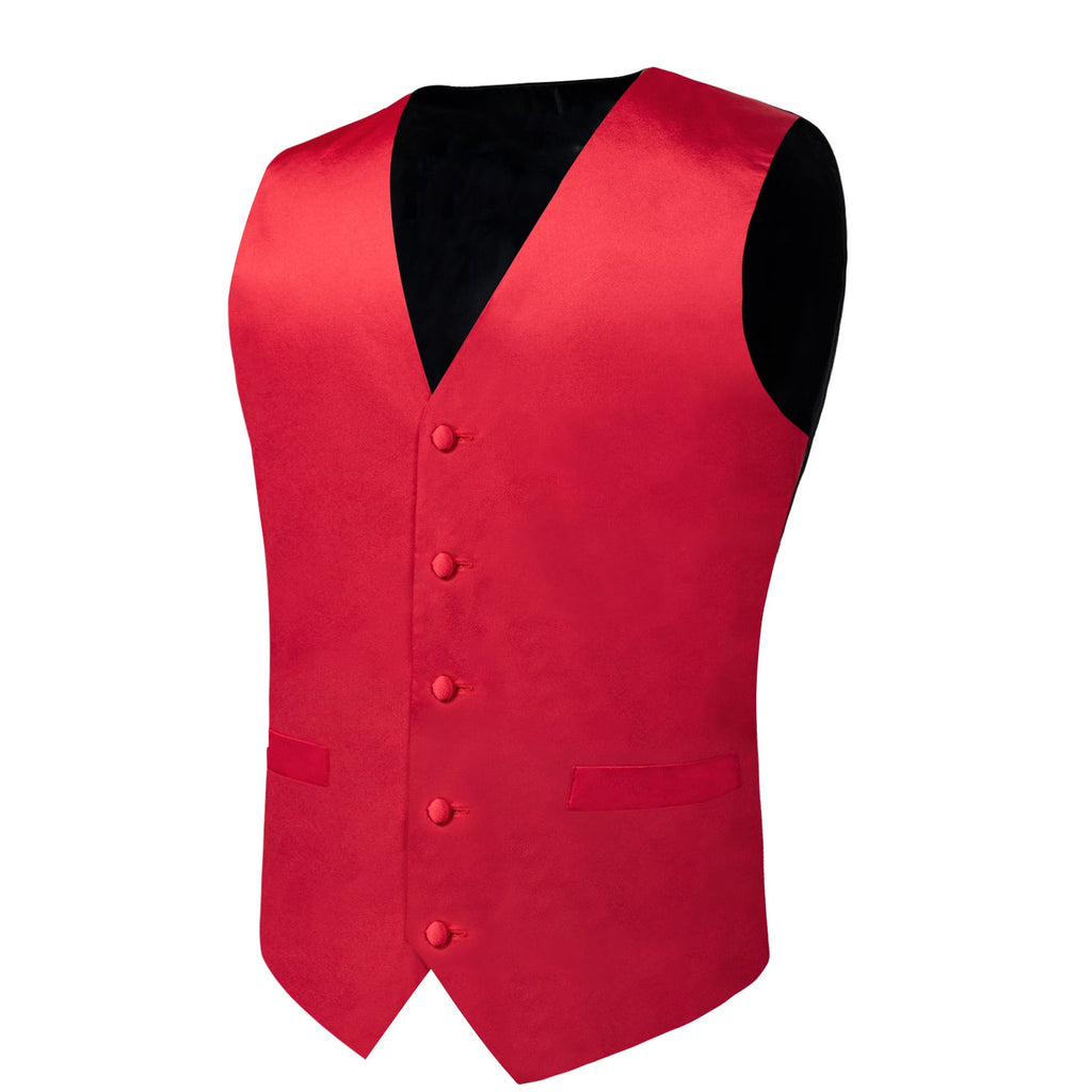 GentCrest Red Solid Vest Set - Image 4