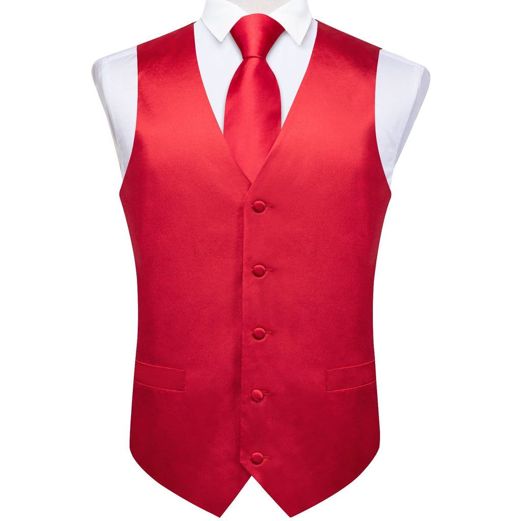 GentCrest Red Solid Vest Set - Image 6