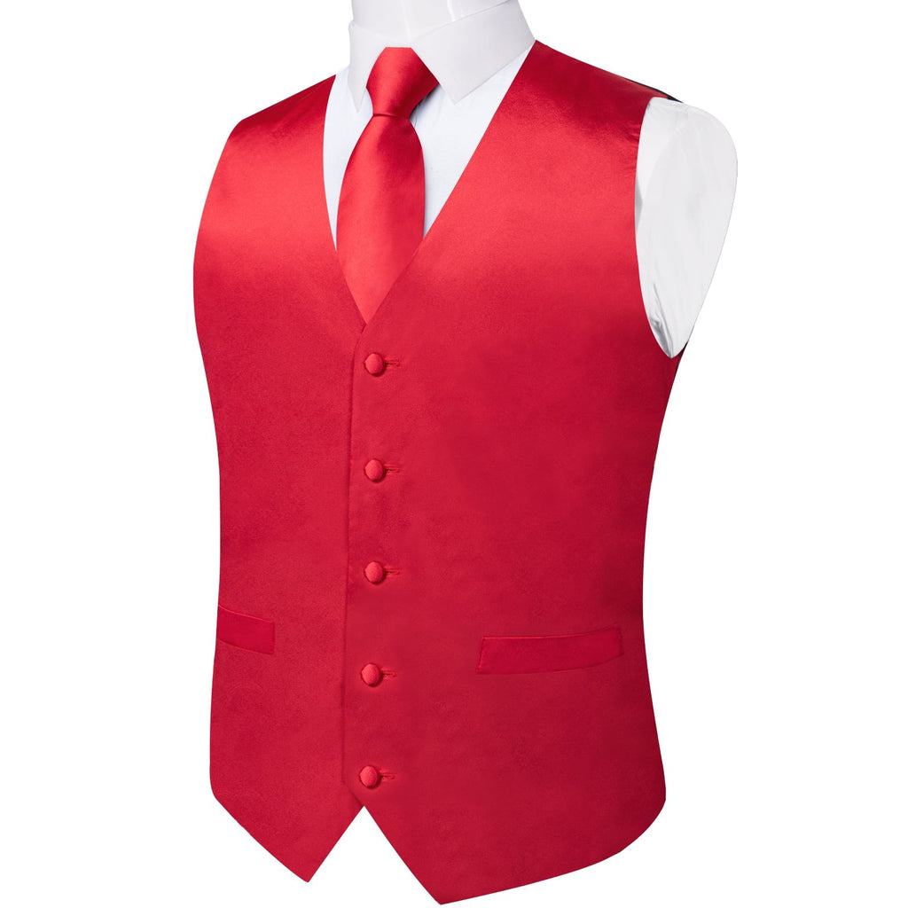 GentCrest Red Solid Vest Set - Image 2