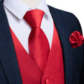 GentCrest Red Solid Vest Set - Image 1