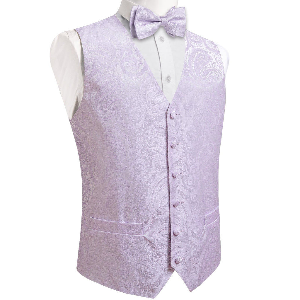 GentCrest Plum Paisley Vest Set - Image 2