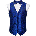 GentCrest Blue Paisley Vest Set - Image 1