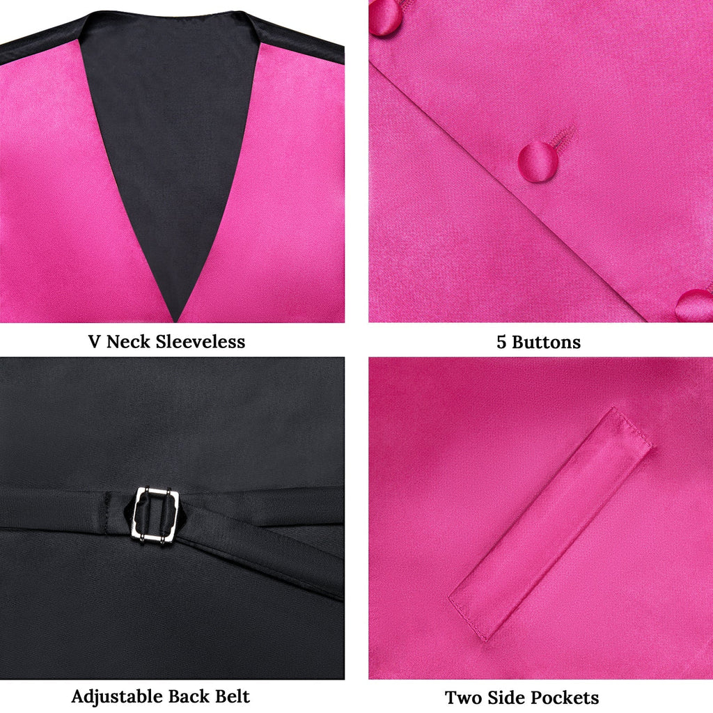 GentCrest Pink Solid Vest Set - Image 6