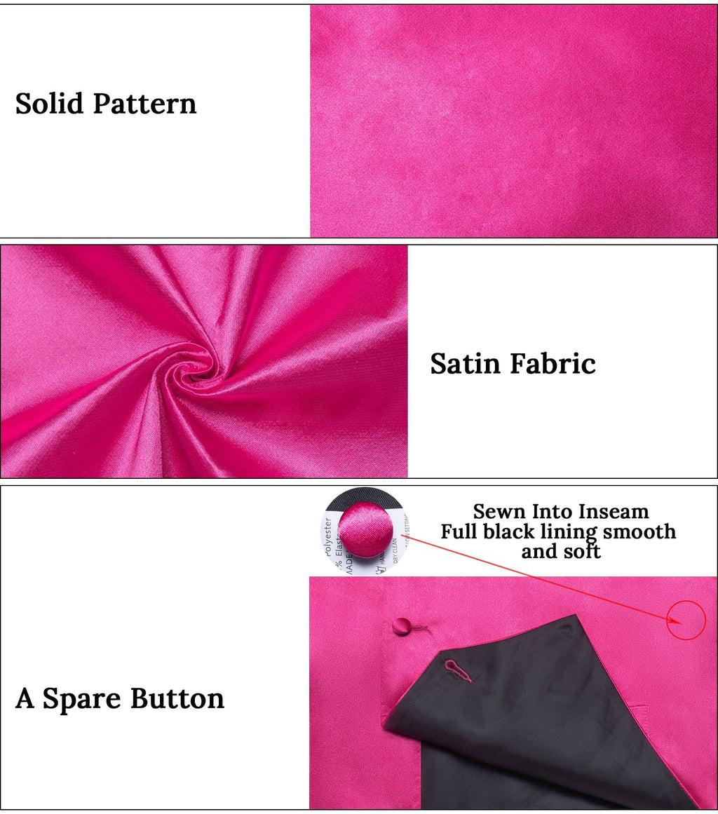 GentCrest Pink Solid Vest Set - Image 8