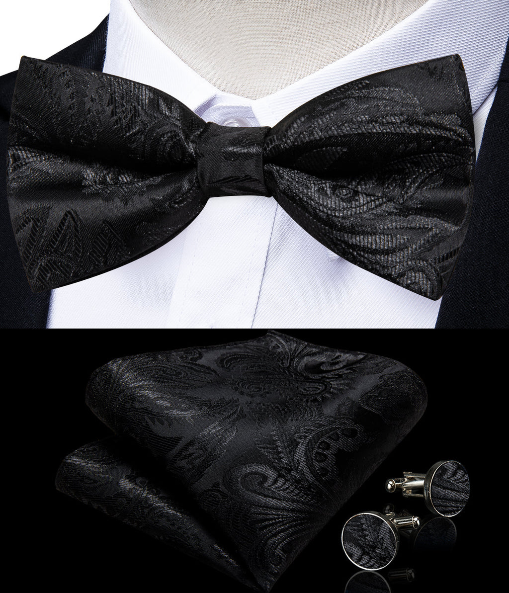 GentCrest Black Paisley Vest Set - Image 4
