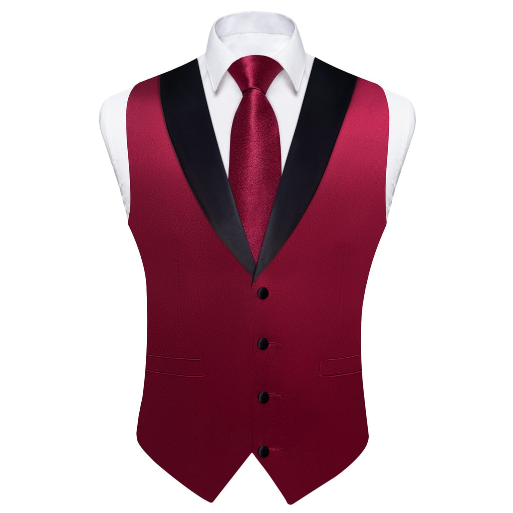 GentCrest Red Solid Vest Set - Image 4