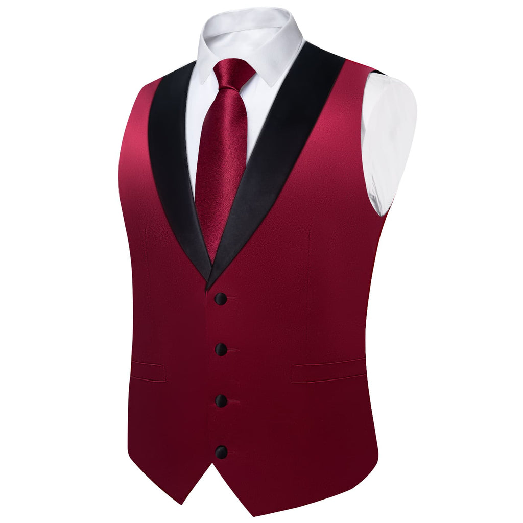 GentCrest Red Solid Vest Set - Image 5