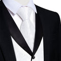 GentCrest White Paisley Vest Set - Image 1