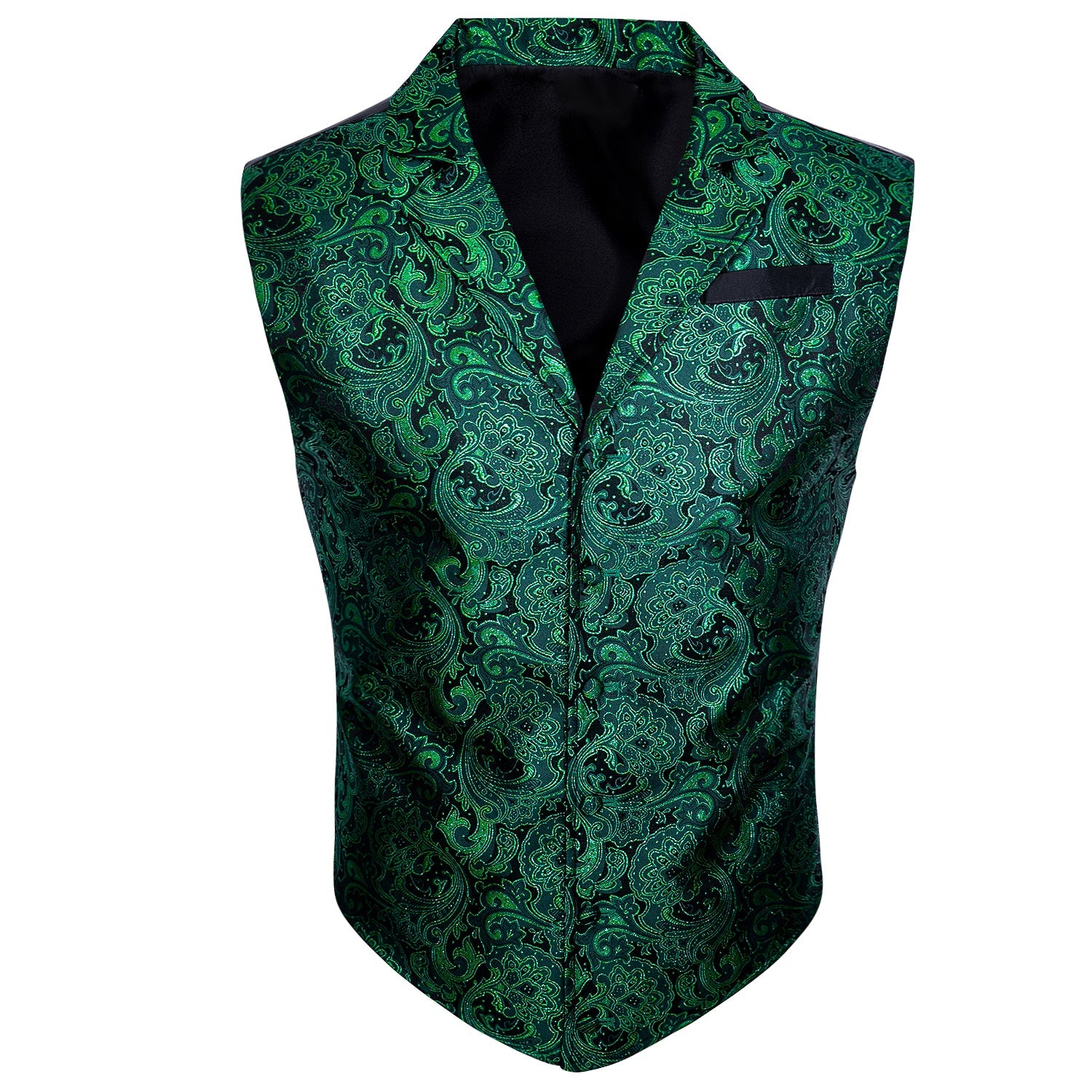 GentCrest Green Paisley Vest Set - Image 2