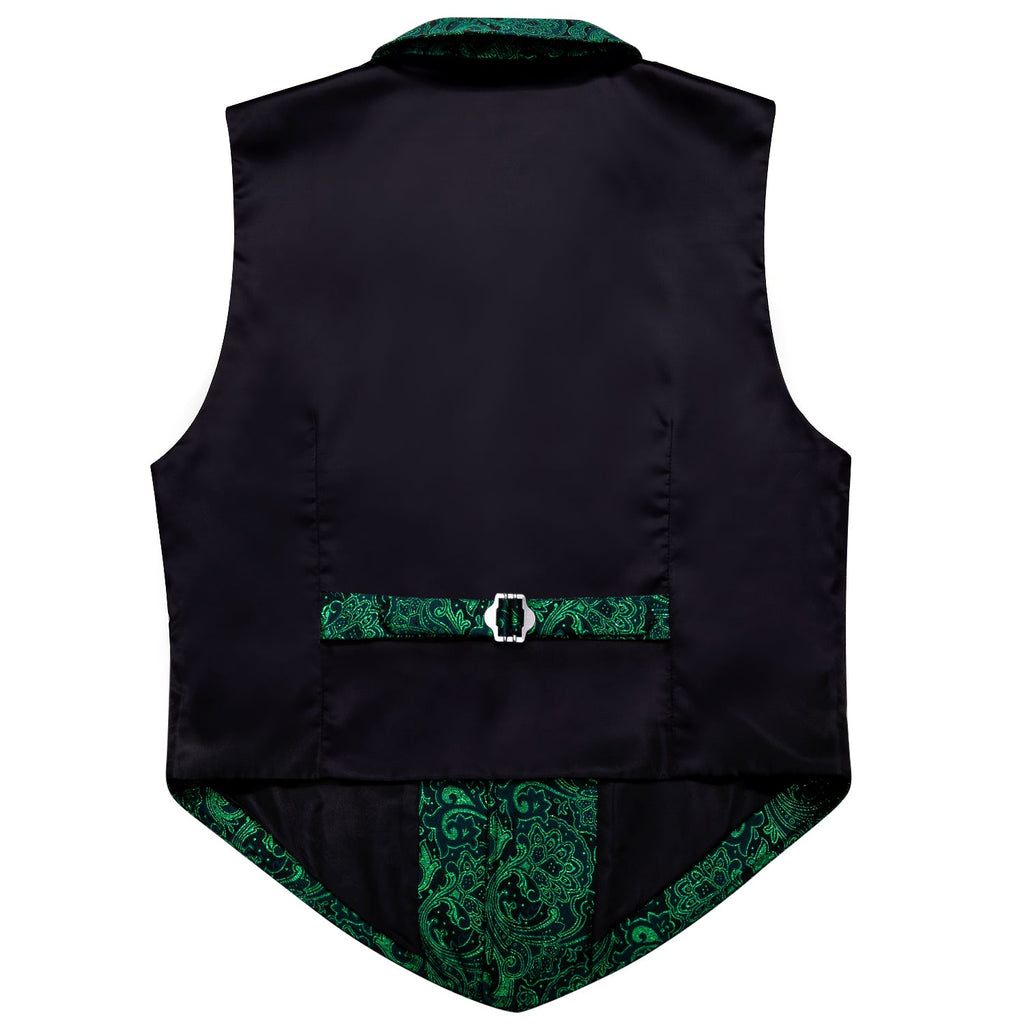 GentCrest Green Paisley Vest Set - Image 4