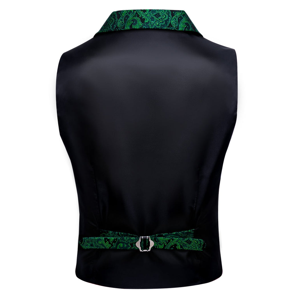 GentCrest Green Paisley Vest Set - Image 5