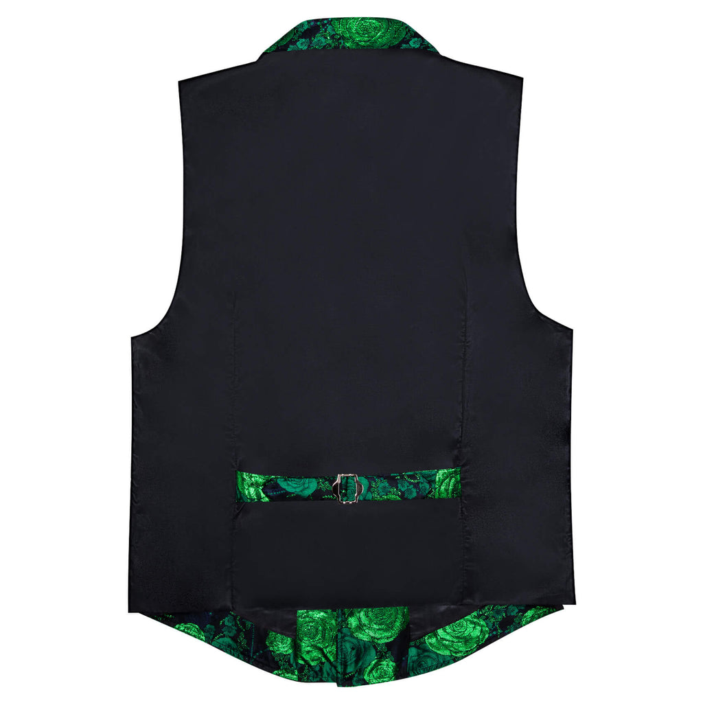 GentCrest Green Floral Vest Set - Image 4