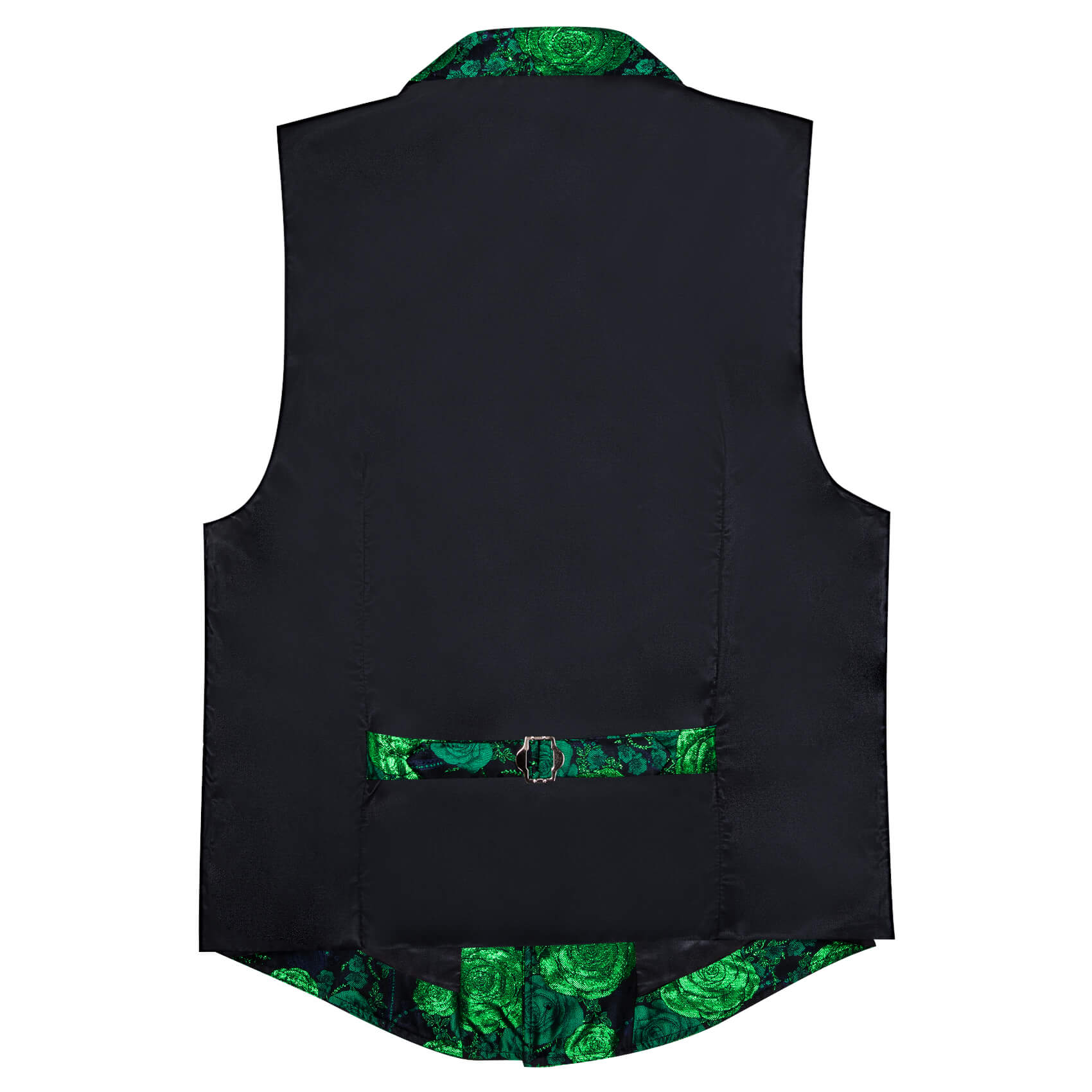 GentCrest Green Floral Vest Set - Image 4
