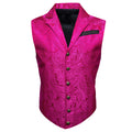 GentCrest Pink Paisley Vest Set - Image 1