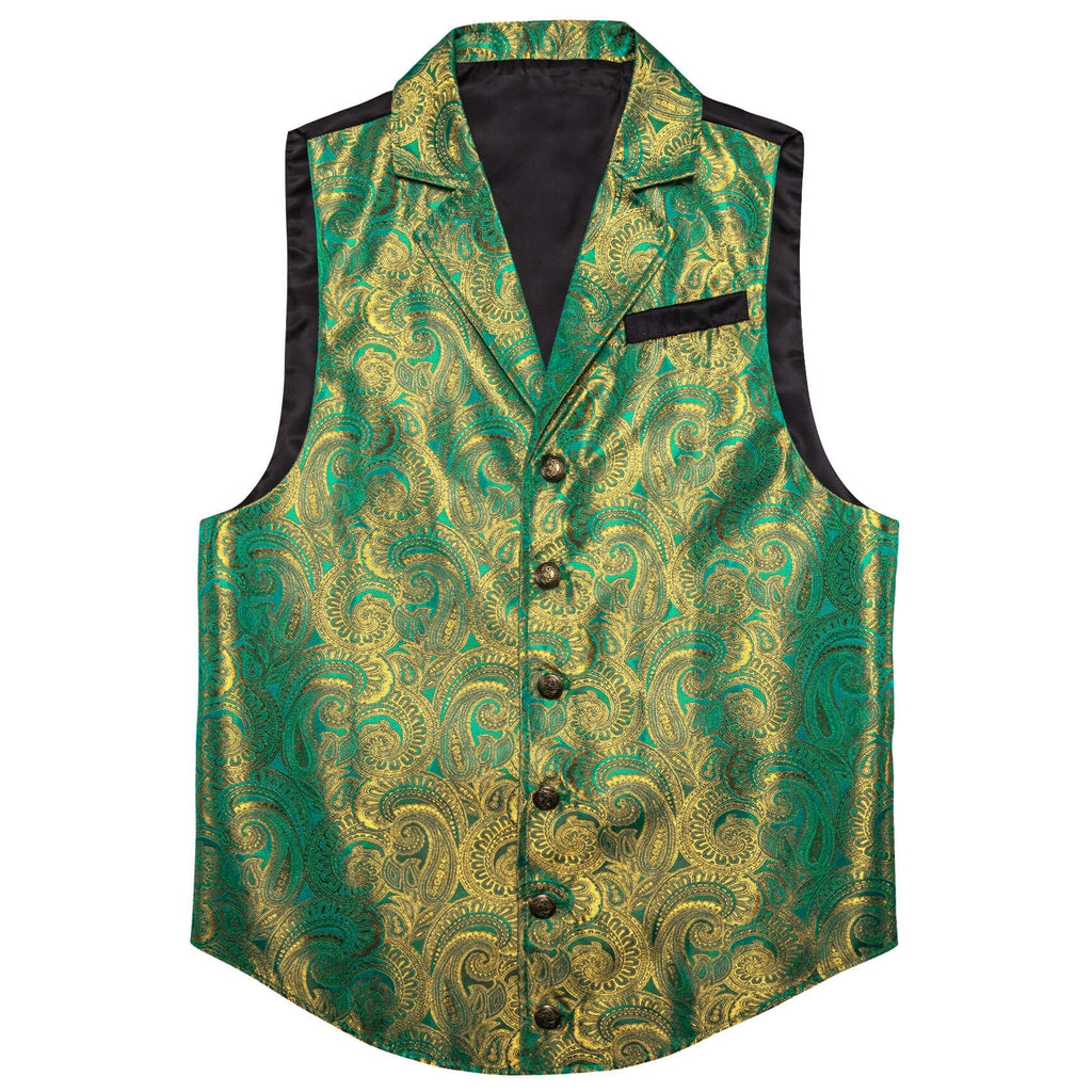 GentCrest Blue Paisley Vest Set - Image 3