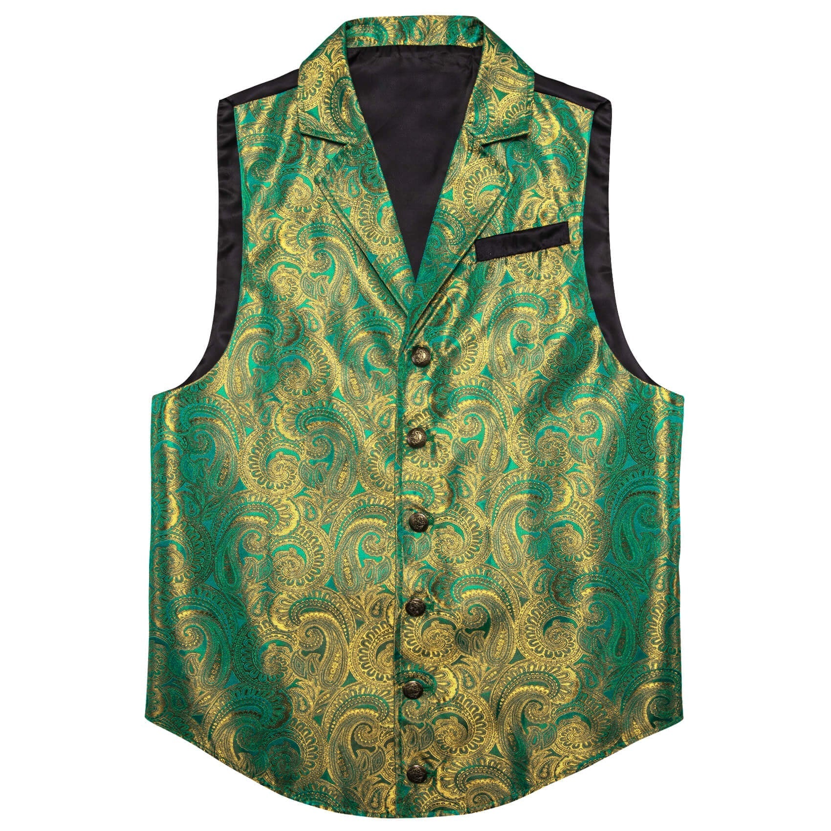 GentCrest Blue Paisley Vest Set - Image 3